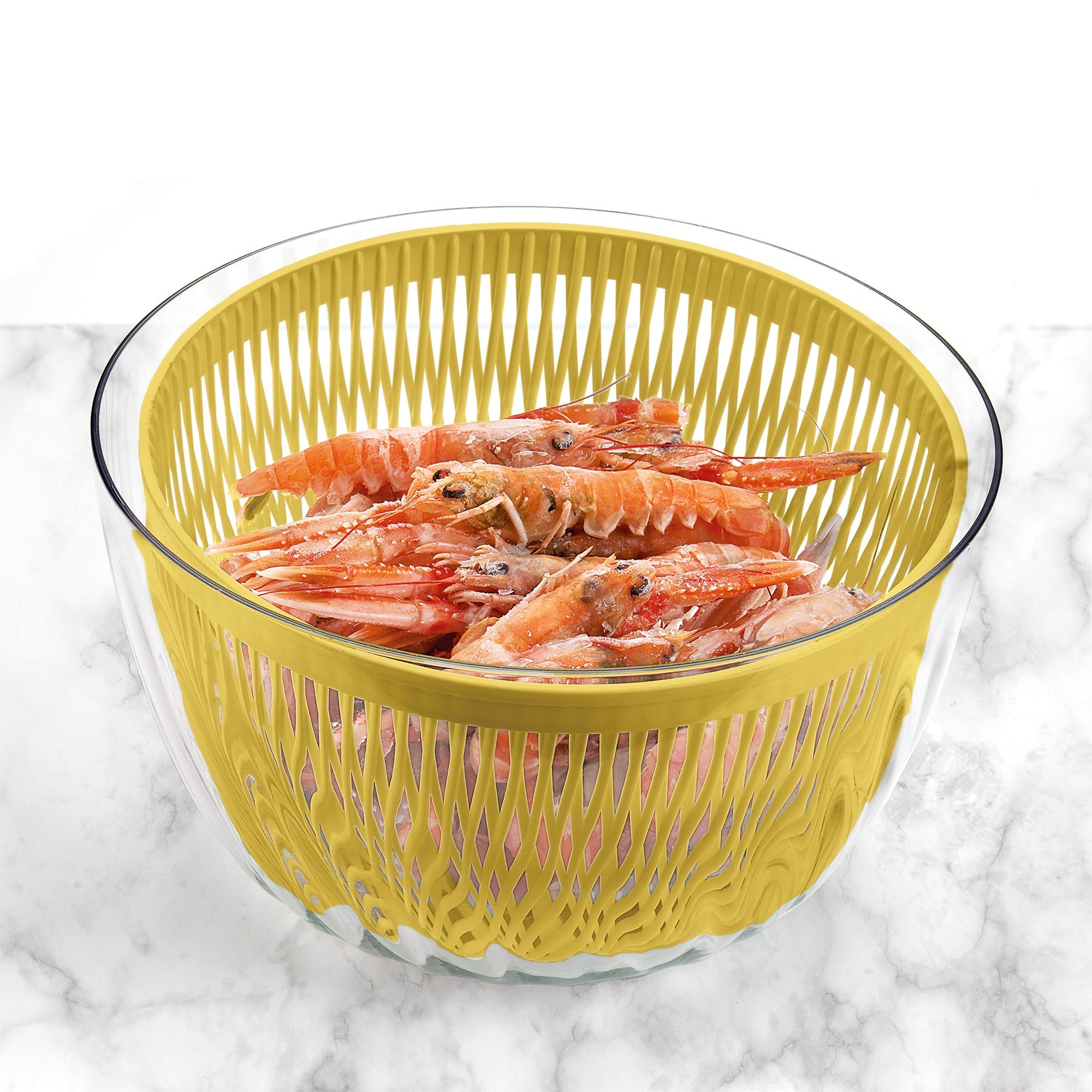 Salad Spinner With Lid "Spin&Store"