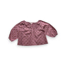 Bonpoint - Blouse Violette Imprimés Soleils - 18 Mois