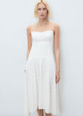 Robe Midi Ajourée