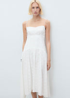 Robe Midi Ajourée