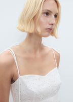 Robe Midi Ajourée