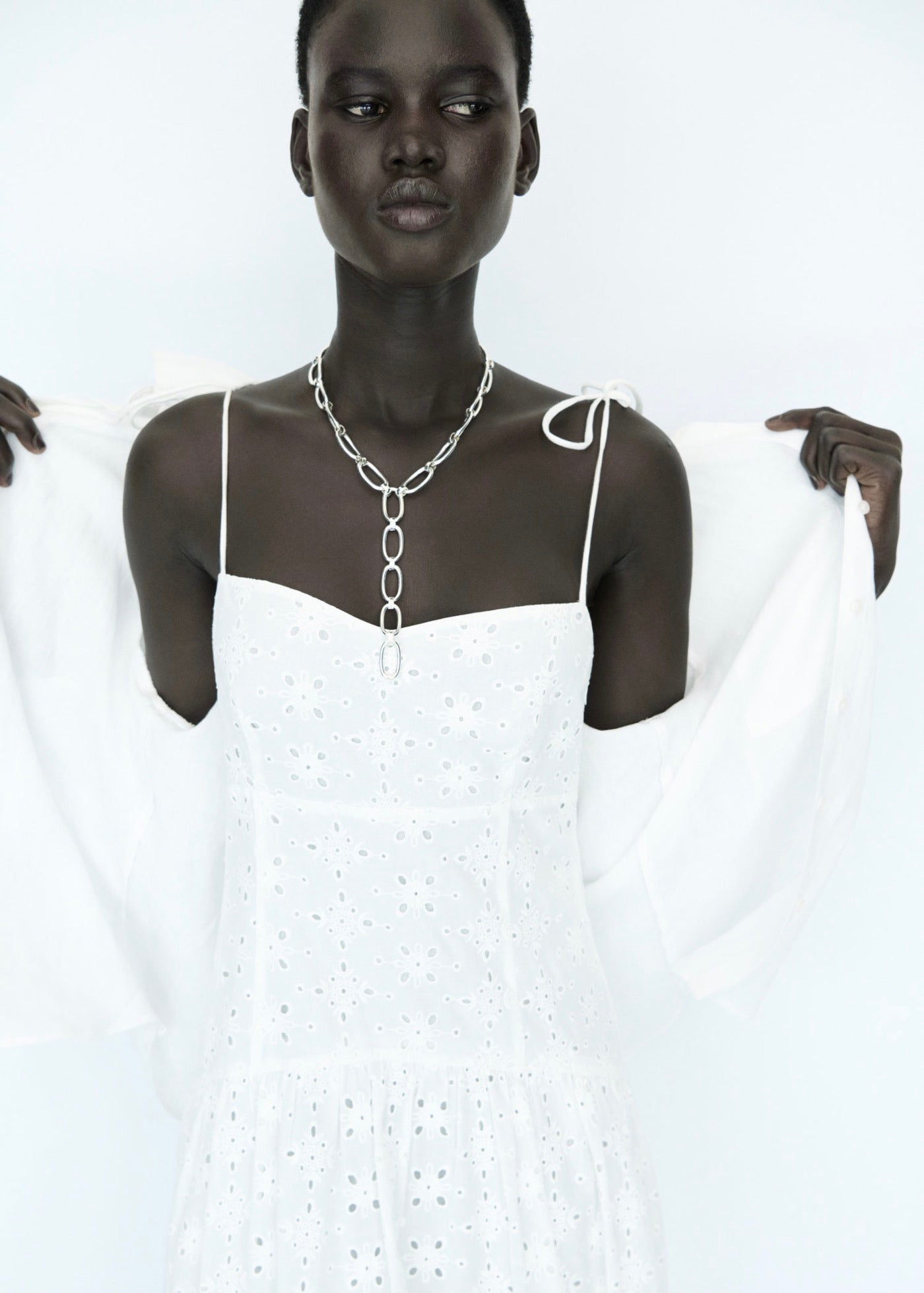 Robe Midi Ajourée