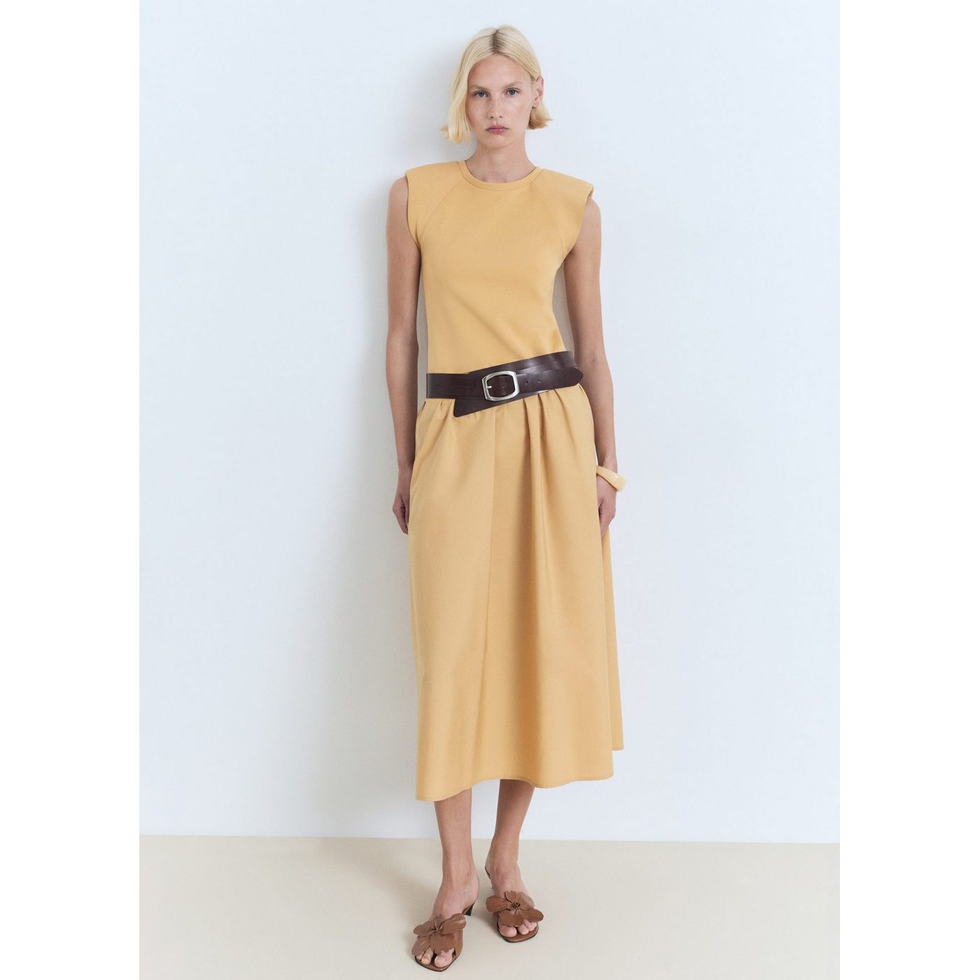 Dress Roberta-H - Medium Brown
