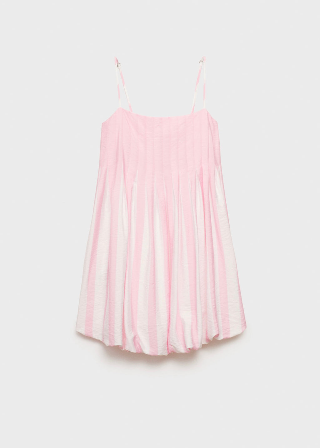 Robe Coupe Ballon À Rayures