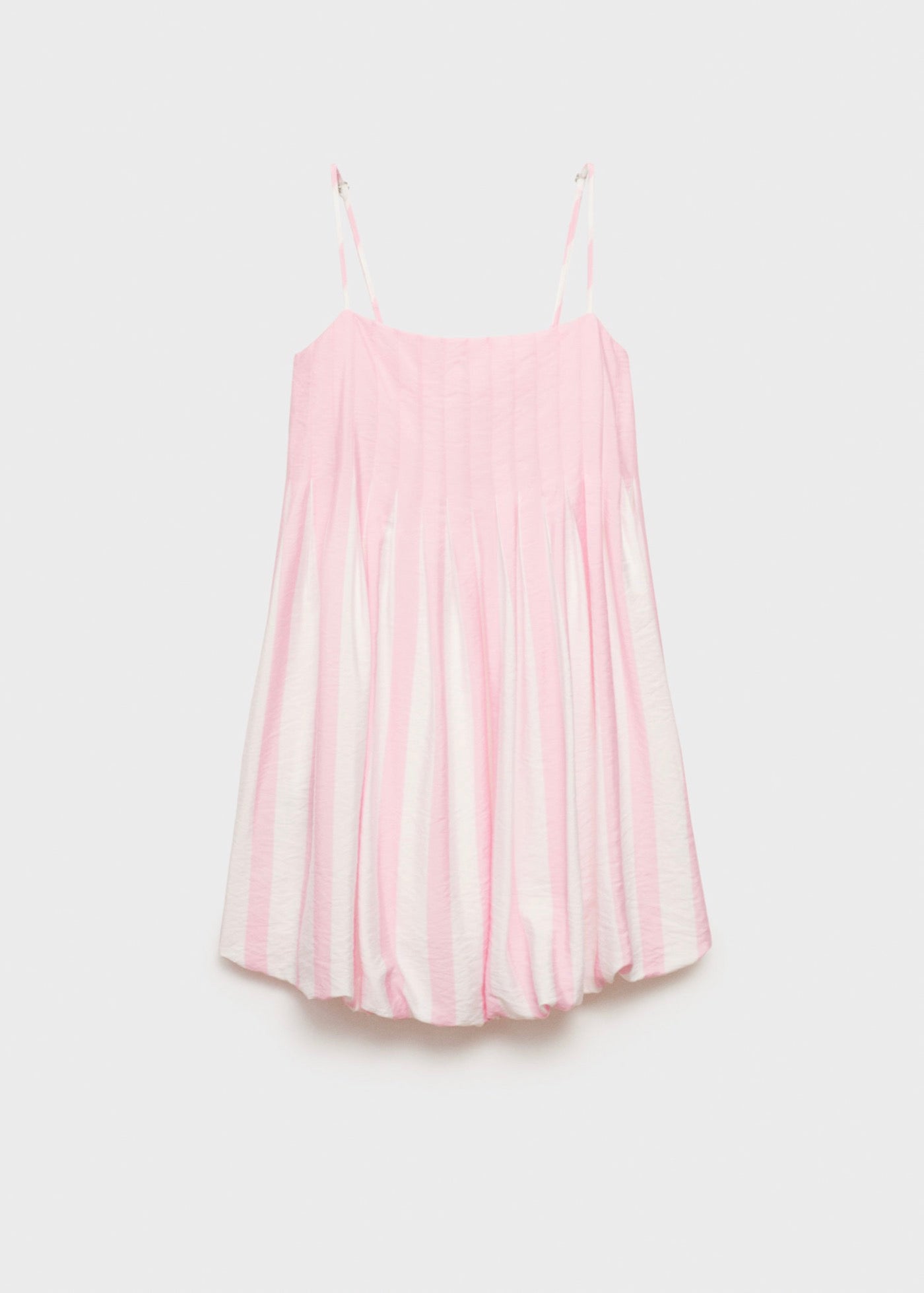 Robe Coupe Ballon À Rayures