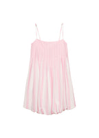 Robe Coupe Ballon À Rayures