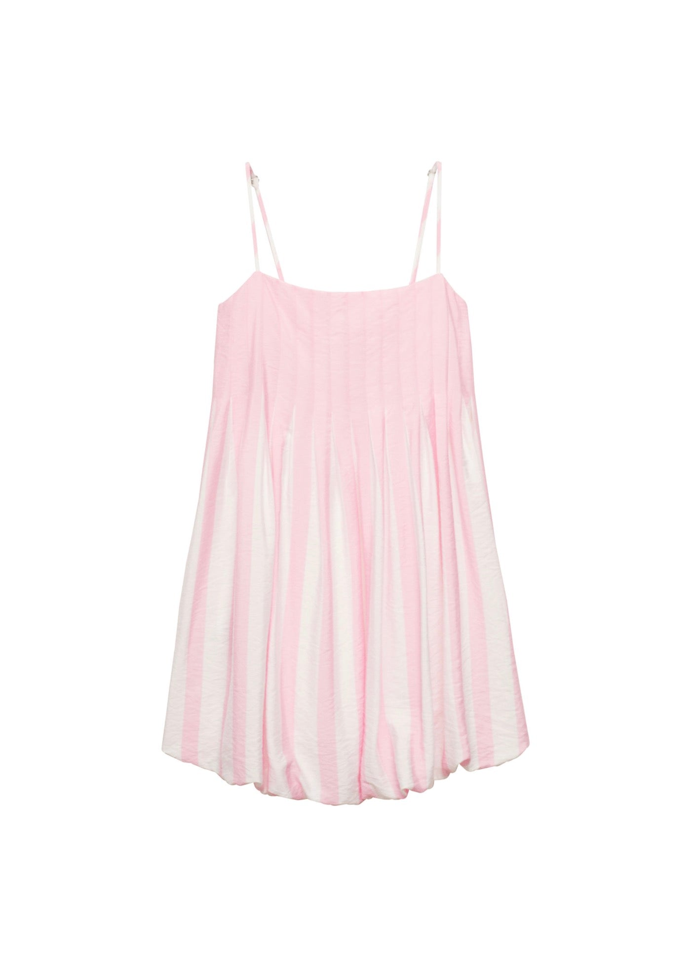 Robe Coupe Ballon À Rayures