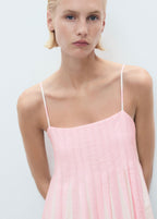 Robe Coupe Ballon À Rayures