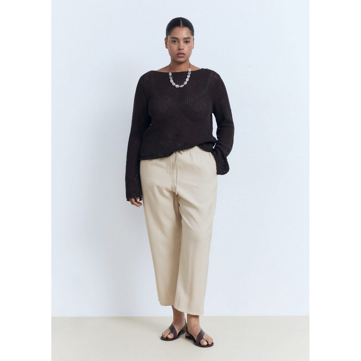 Pantalon Fluide Cordon