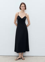 Robe Longue Encolure