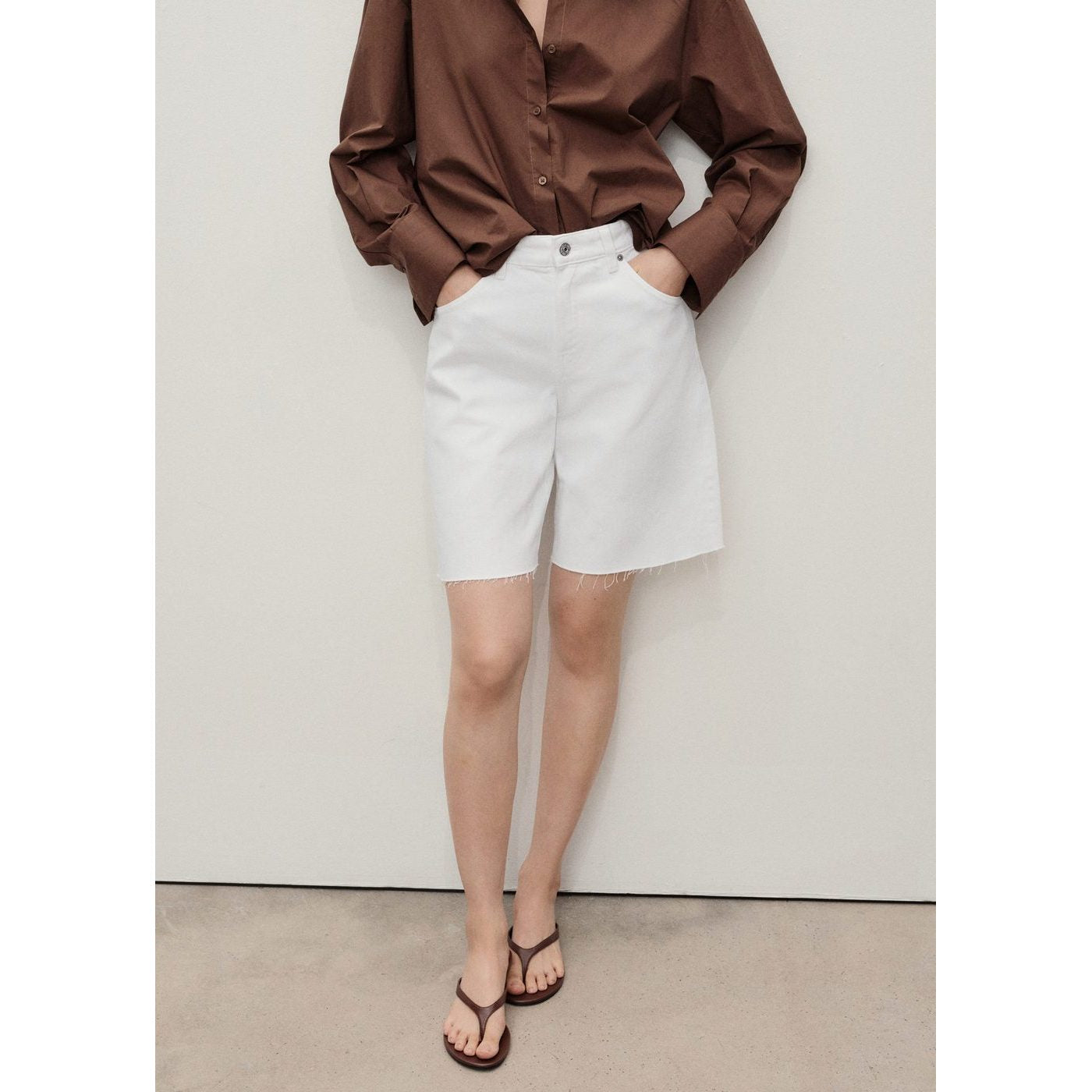 Bermuda Shorts Anne - White