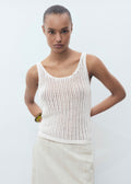 Top Crochet Bretelles