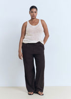Top Crochet Bretelles