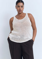 Top Crochet Bretelles