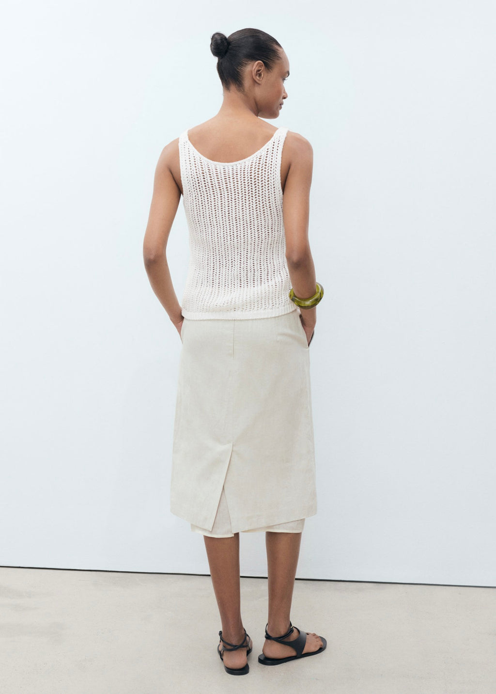 Top Crochet Bretelles