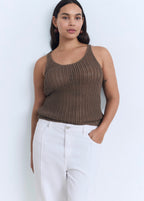 Top Crochet Bretelles