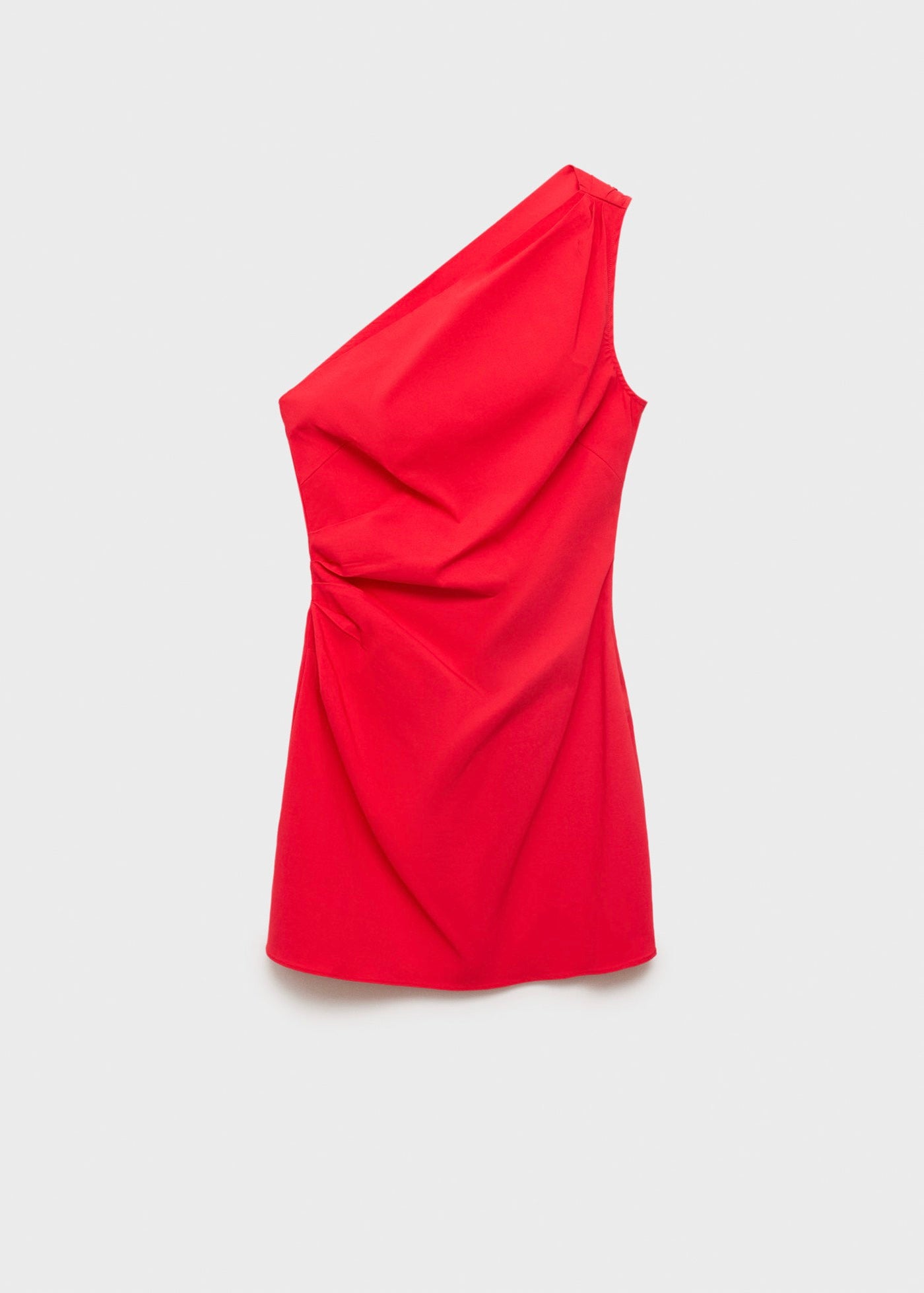 Robe Asymétrique Froncée