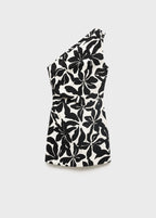 Robe Asymétrique Froncée