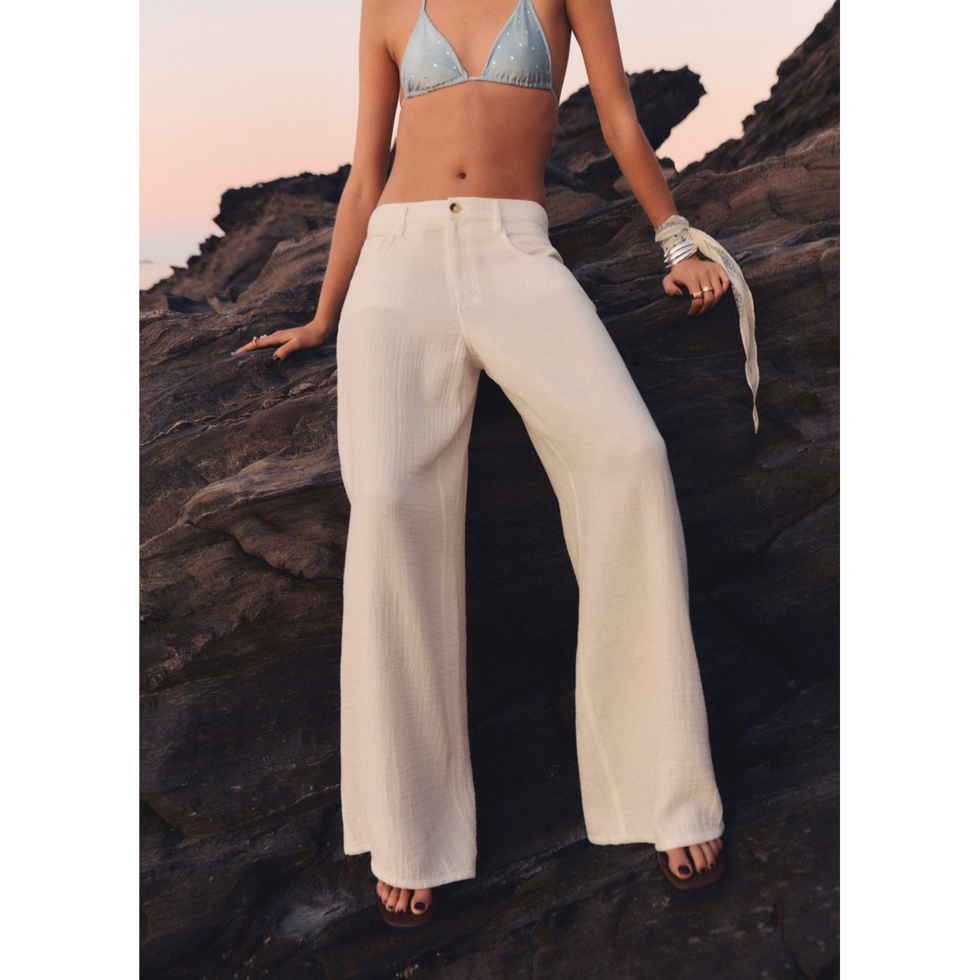 Pantalon Rodas - White