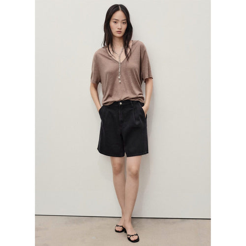 Bermuda Shorts Marina - Black Denim