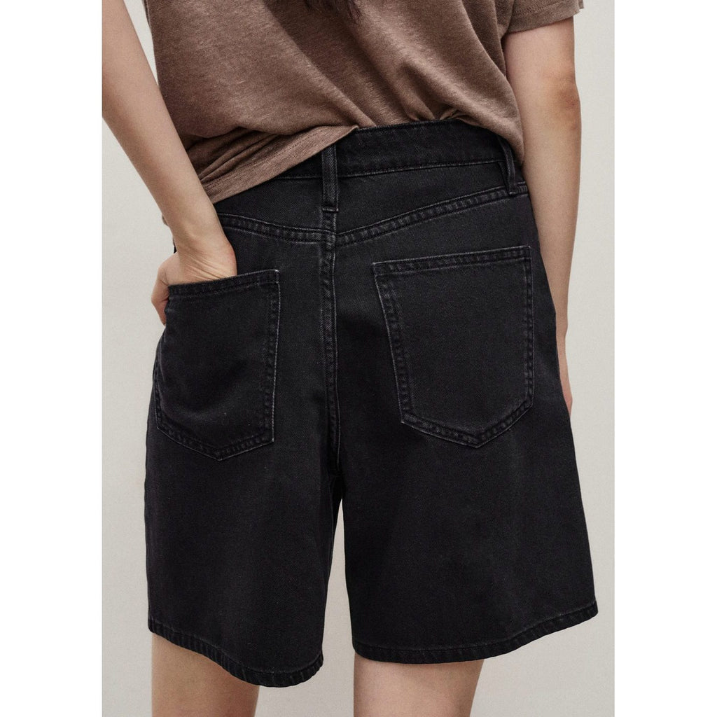 Bermuda Shorts Marina - Black Denim