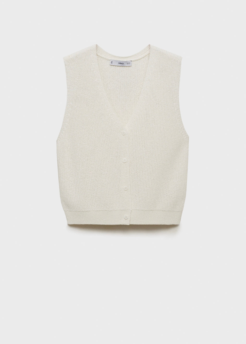 Gilet Maille Ajourée