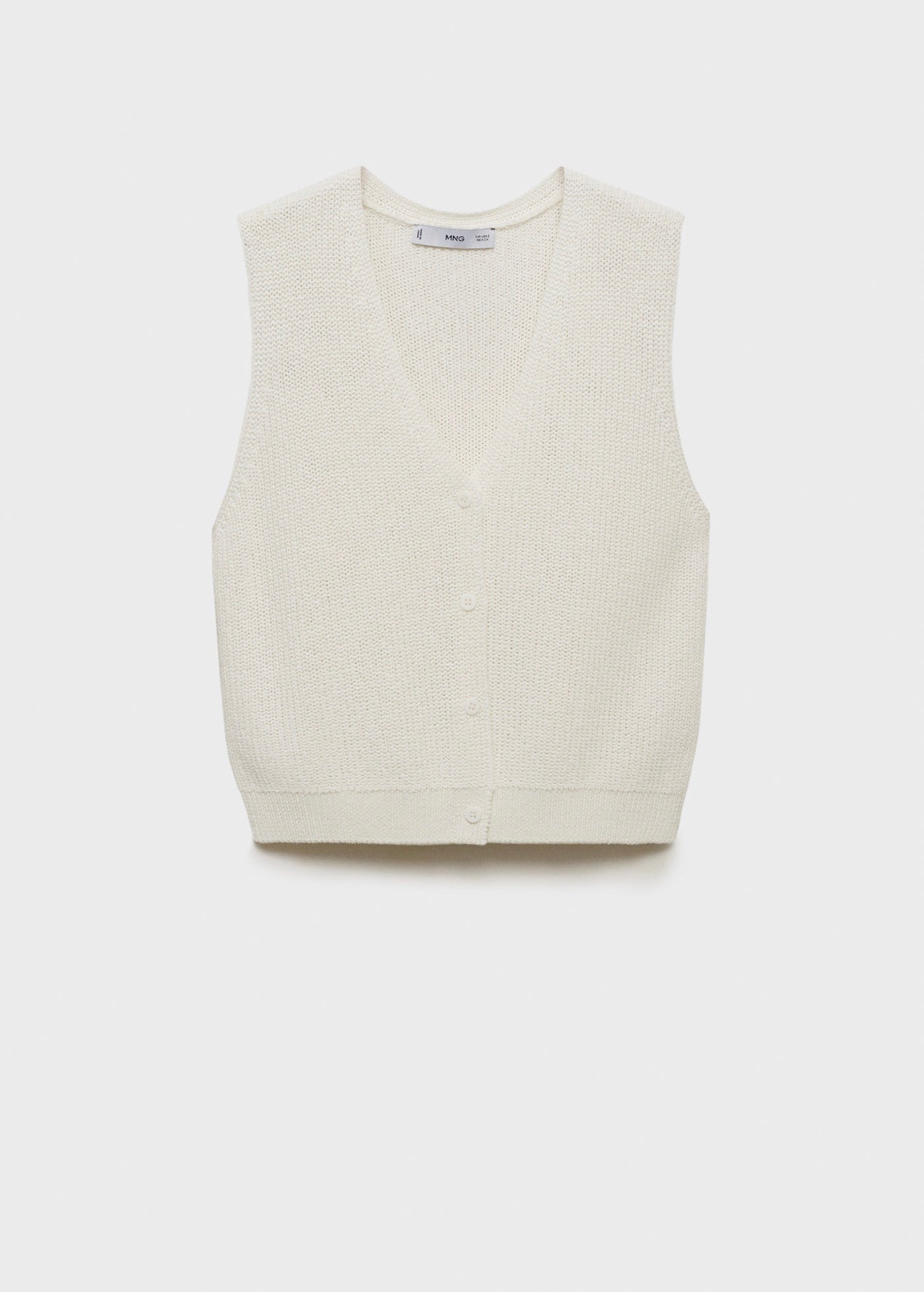 Gilet Maille Ajourée