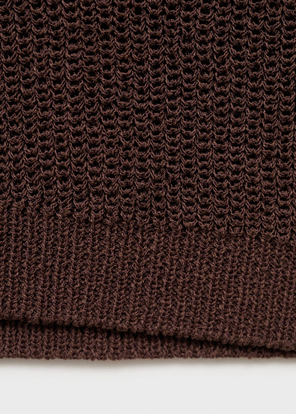 Gilet Maille Ajourée
