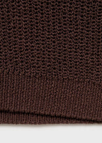 Gilet Maille Ajourée