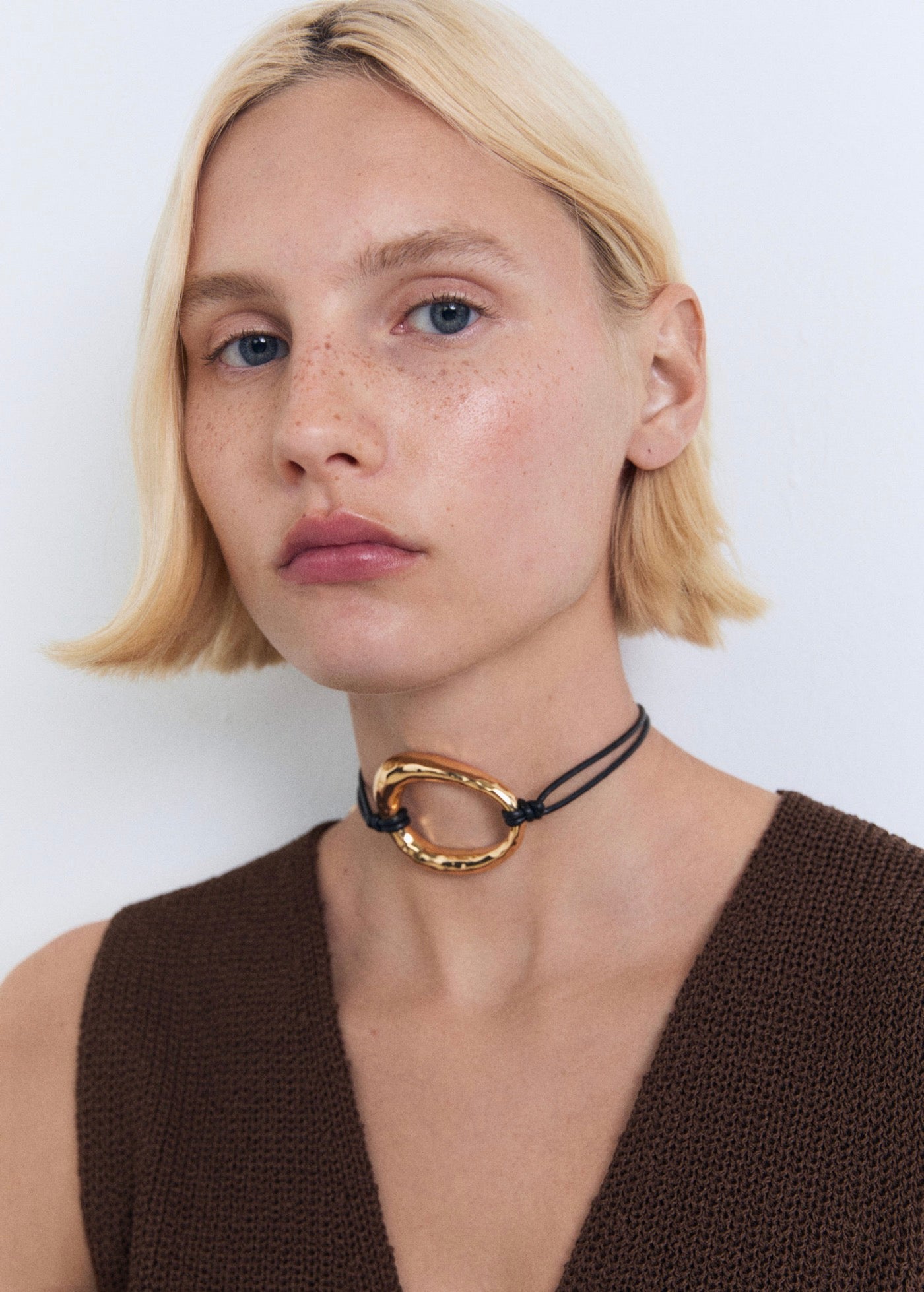 Gilet Maille Ajourée