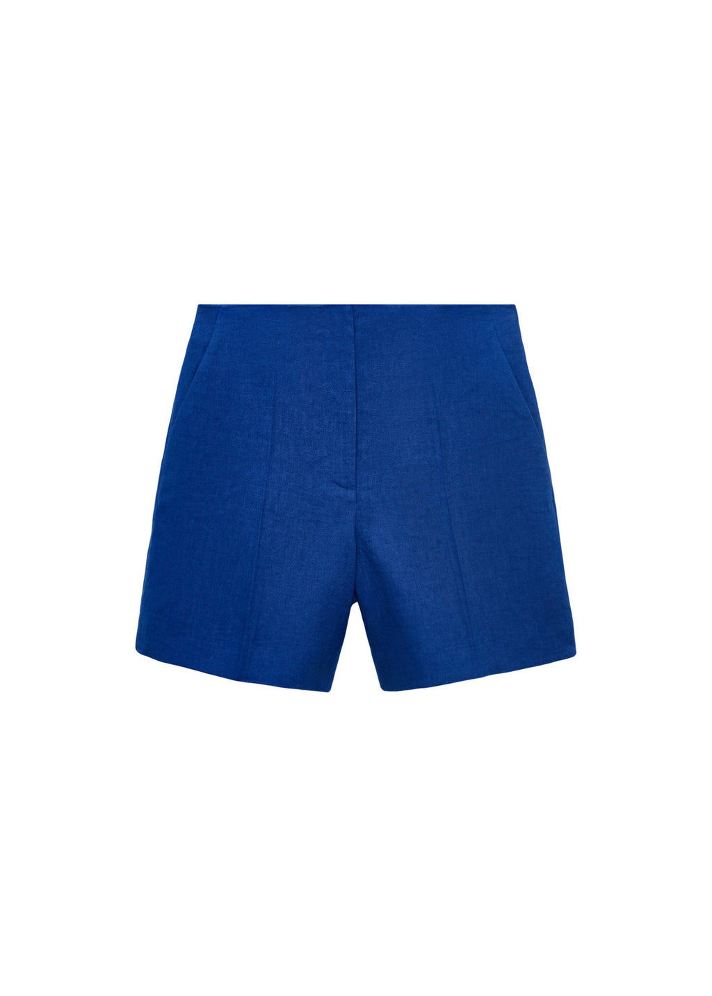 Short Droit Taille Normale En Lin