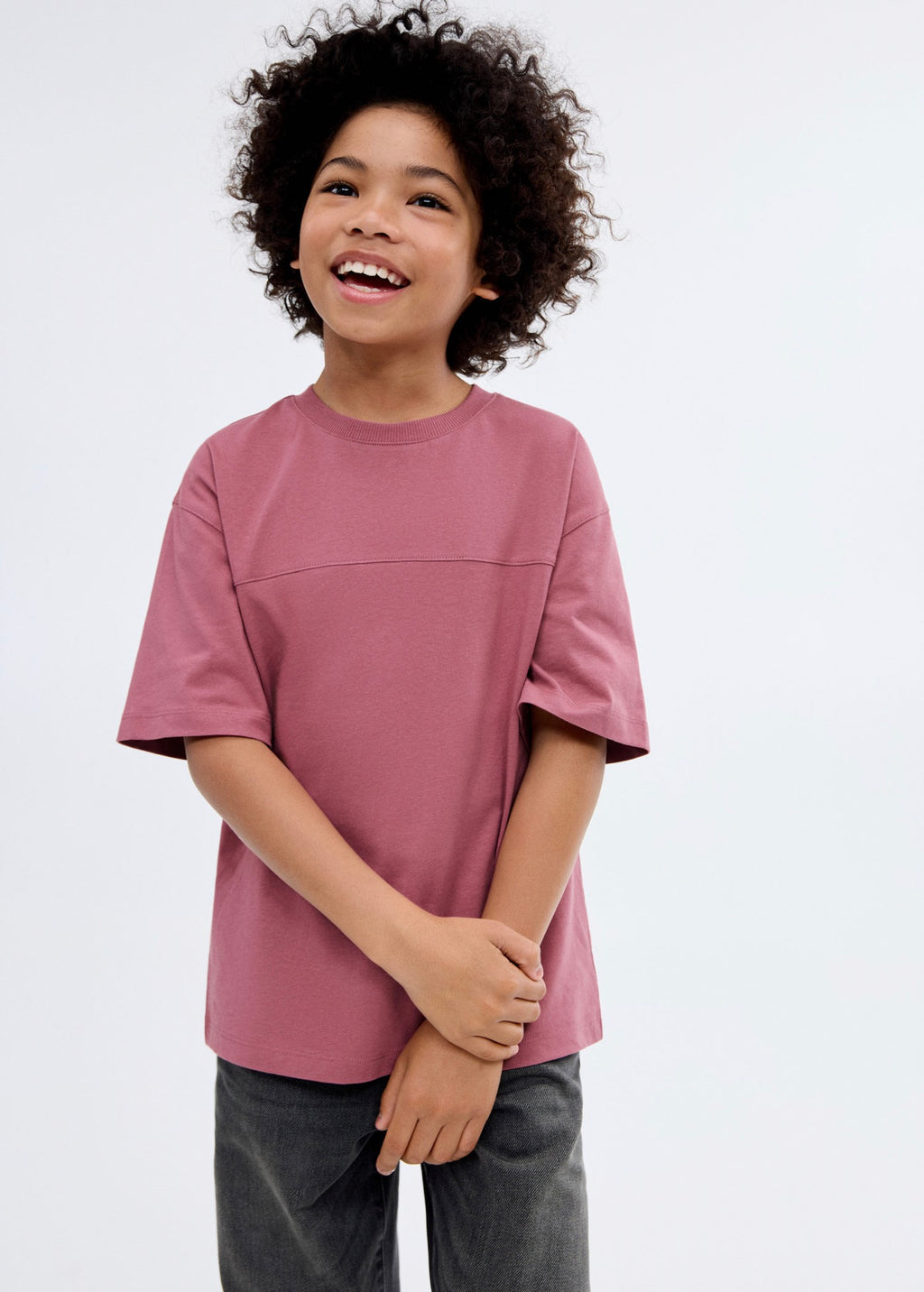 Camiseta Newbamc Burdeos - Niño
