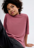 Camiseta Newbamc Burdeos - Niño