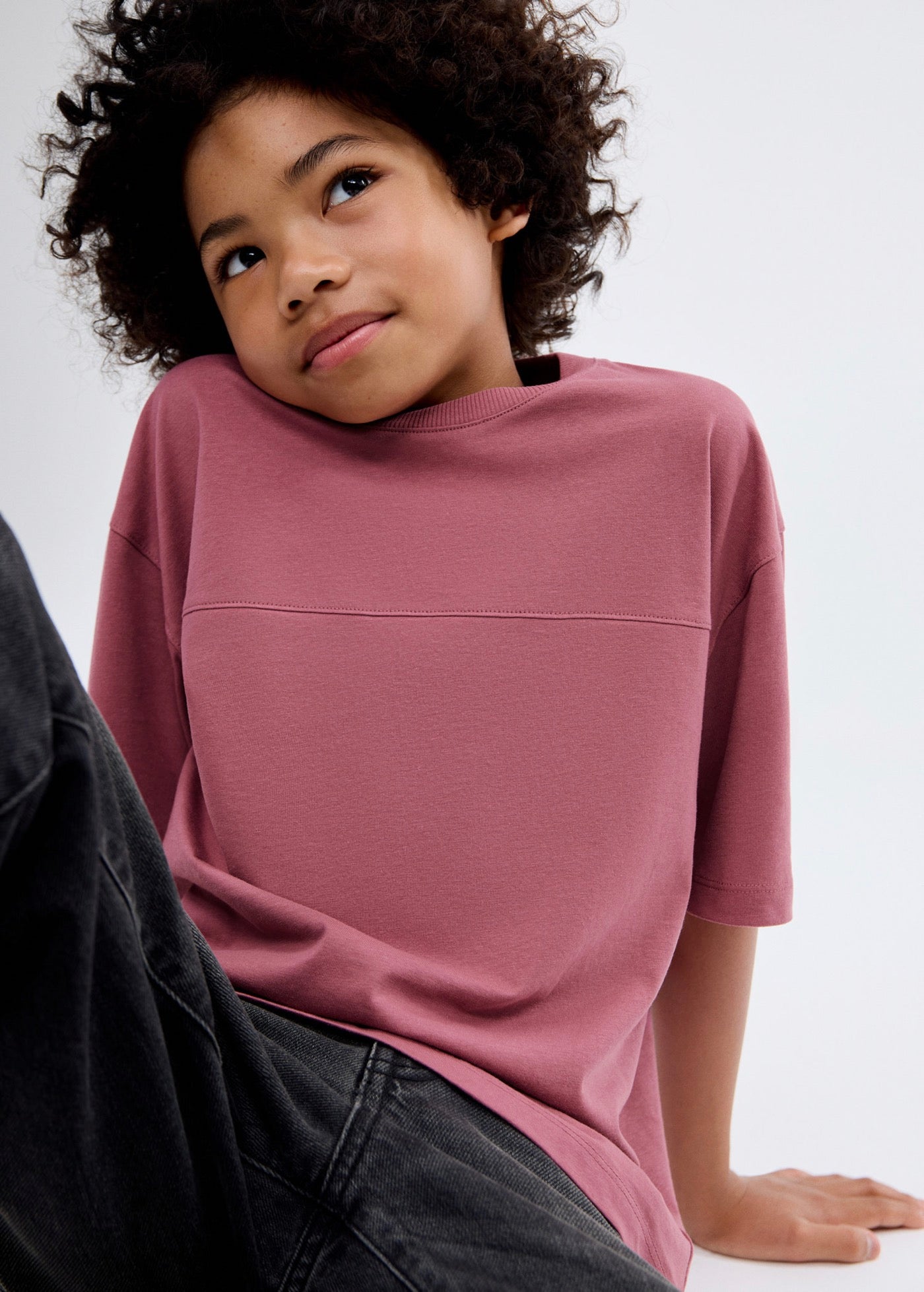 Camiseta Newbamc Burdeos - Niño
