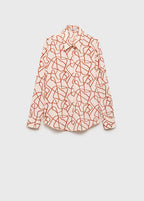 Chemise À Imprimé Abstrait