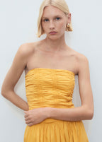 Top Bustier Froncé
