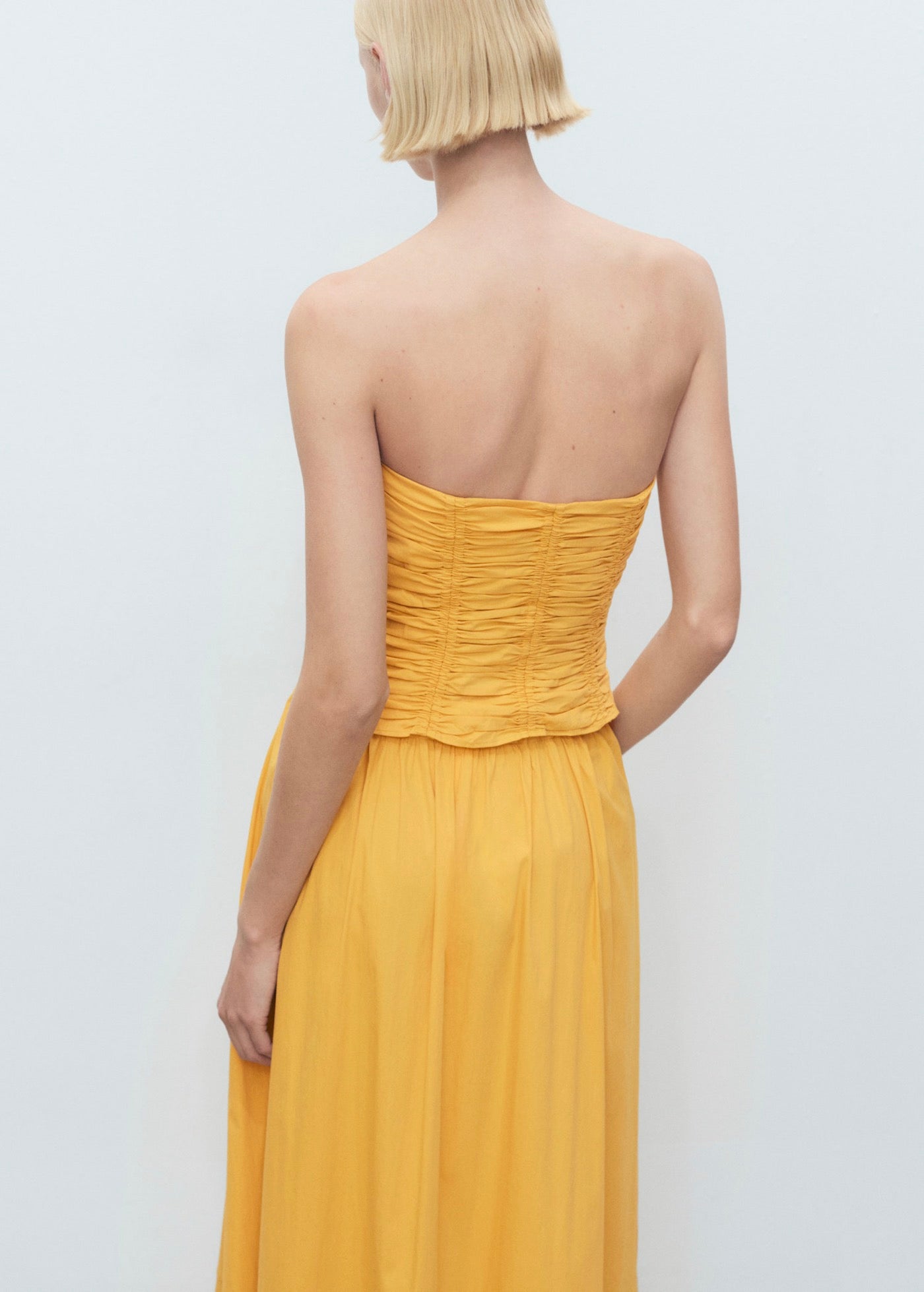 Top Bustier Froncé