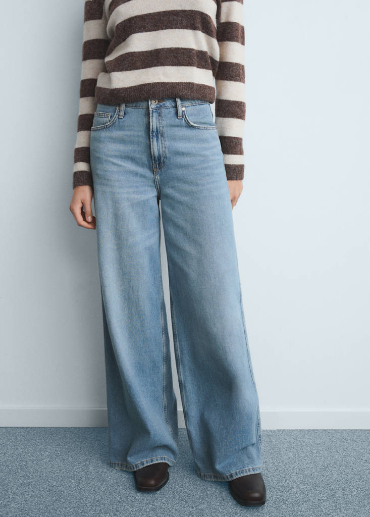 Jean Large Taille Haute