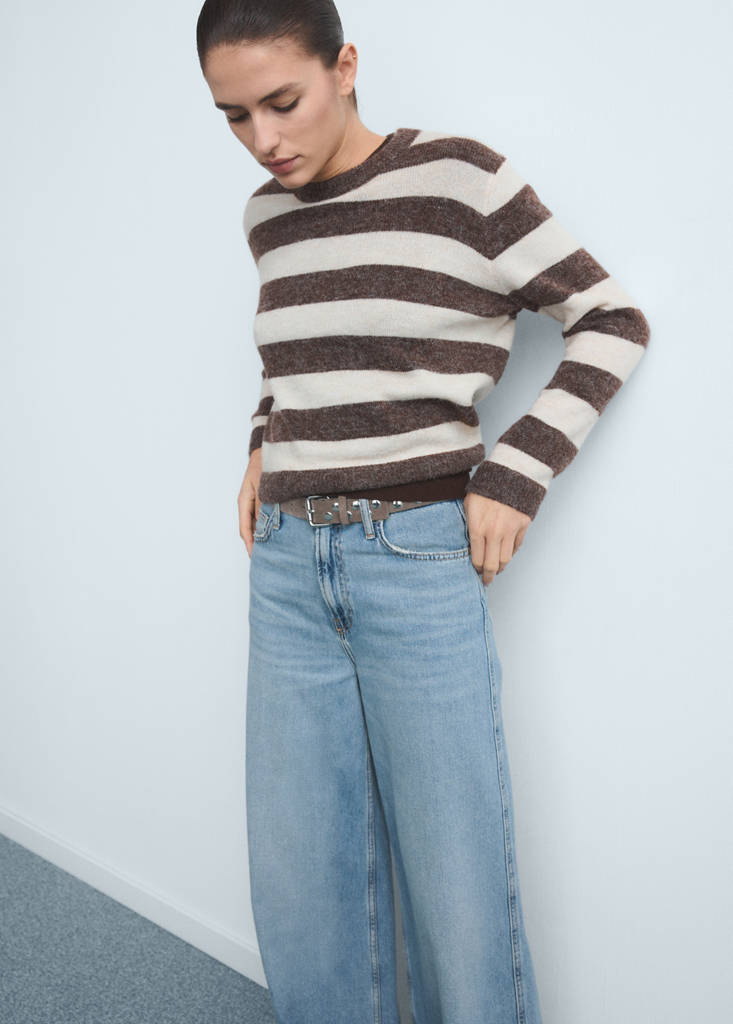 Jean Large Taille Haute
