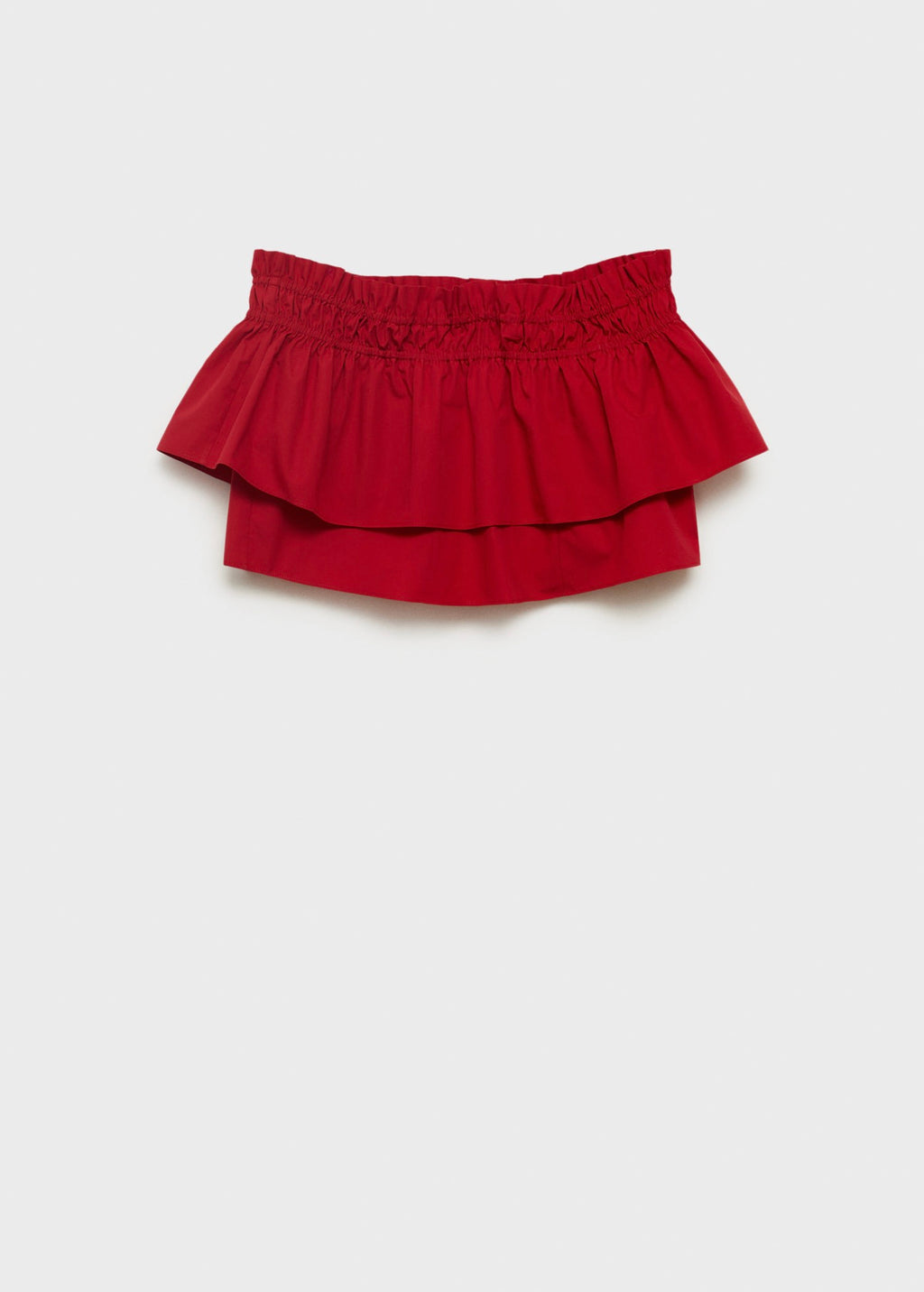 Top Bustier À Volants