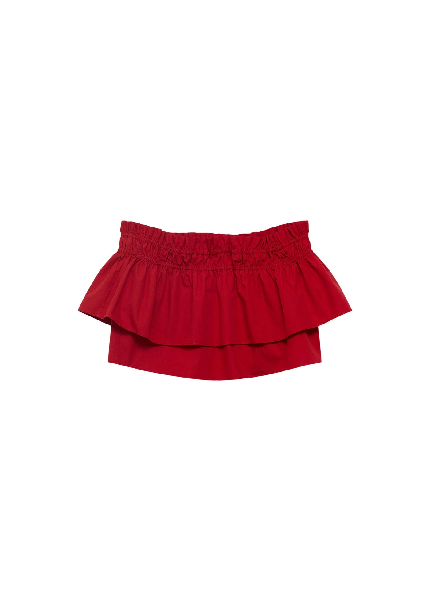 Top Bustier À Volants