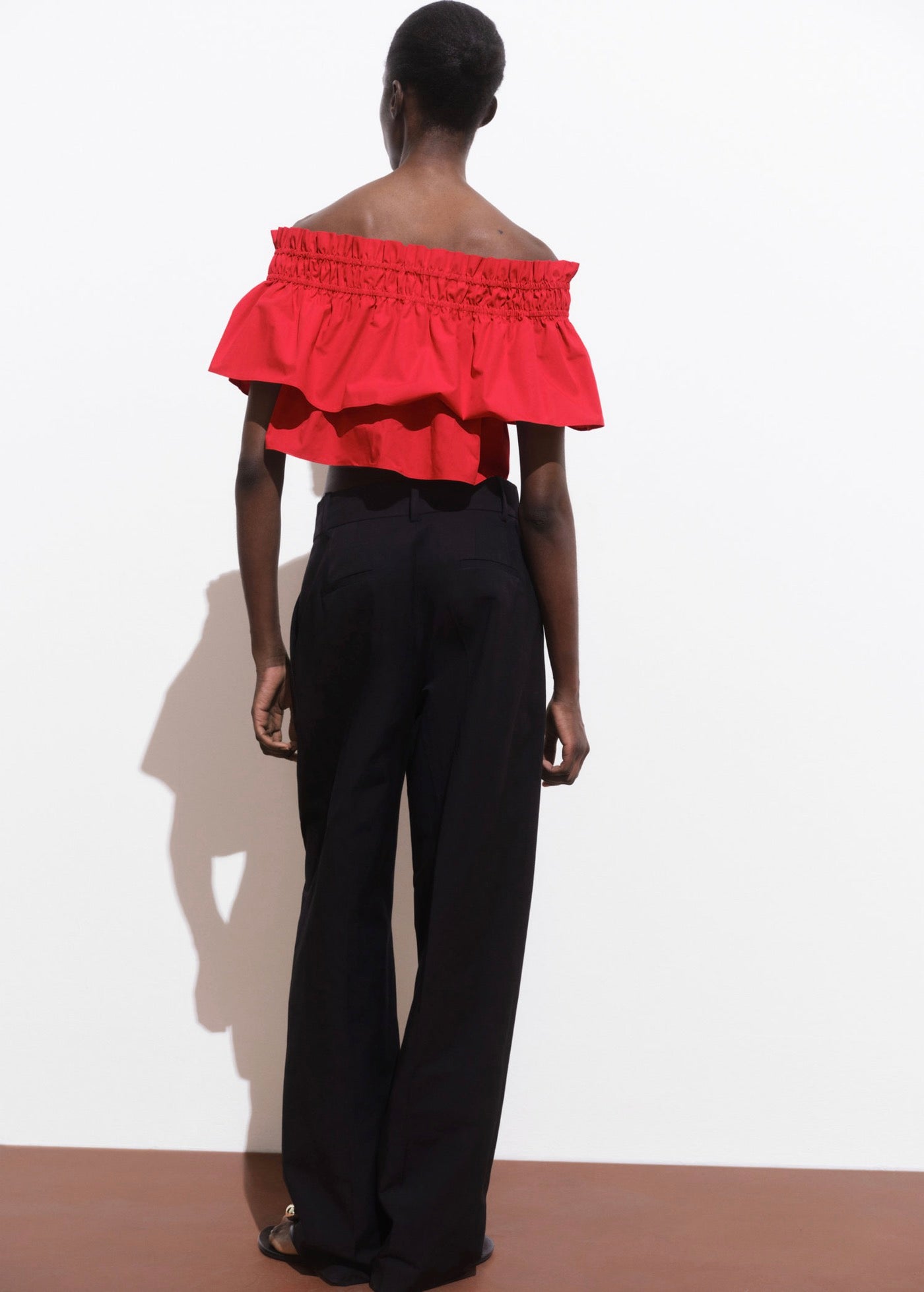 Top Bustier À Volants
