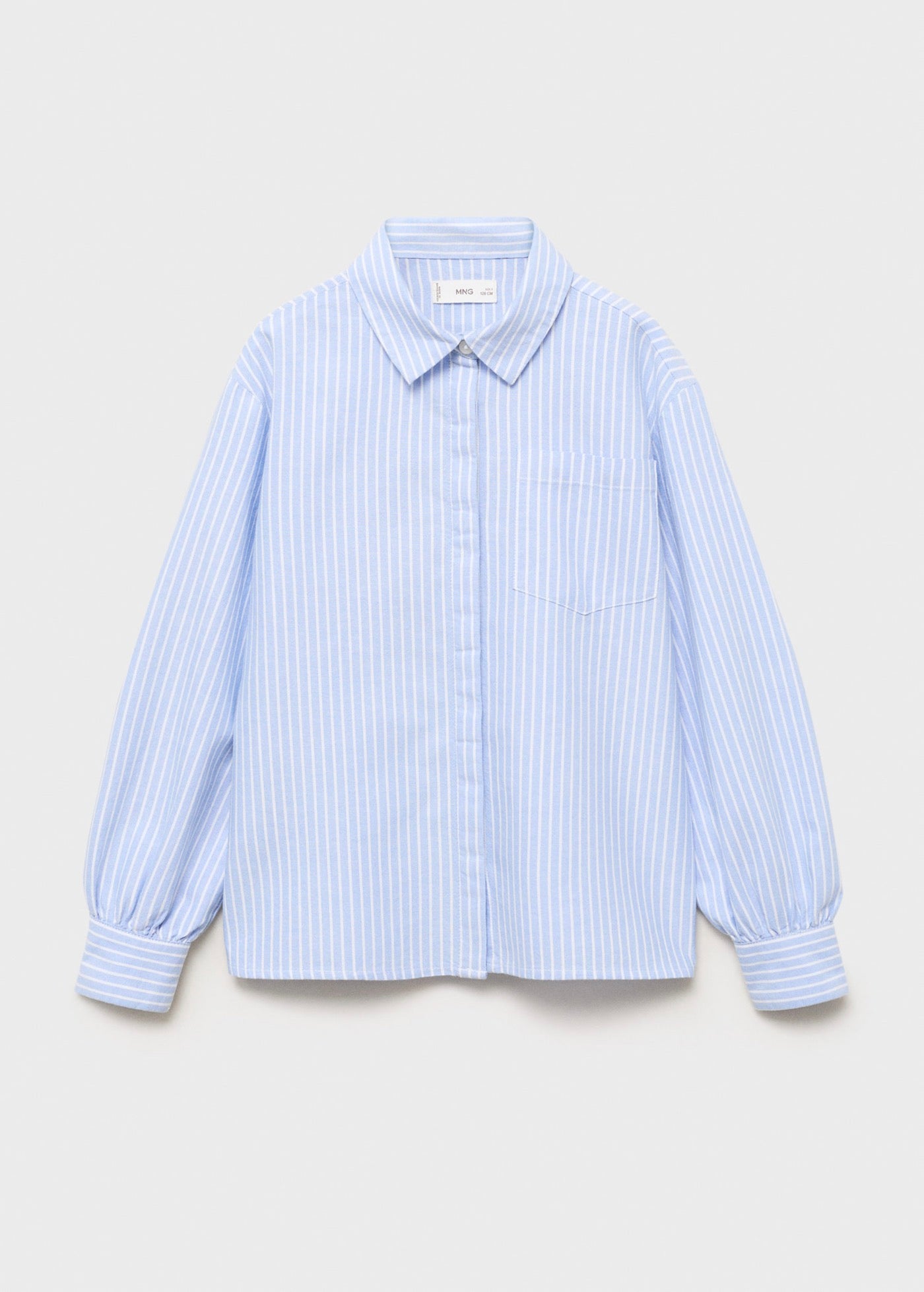 Chemise Carla Bleu - Fille