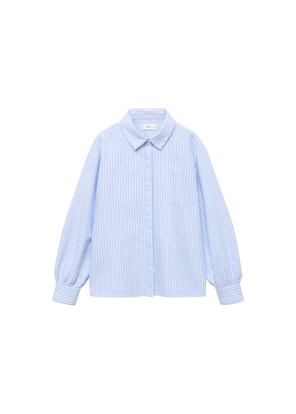 Chemise Carla Bleu - Fille