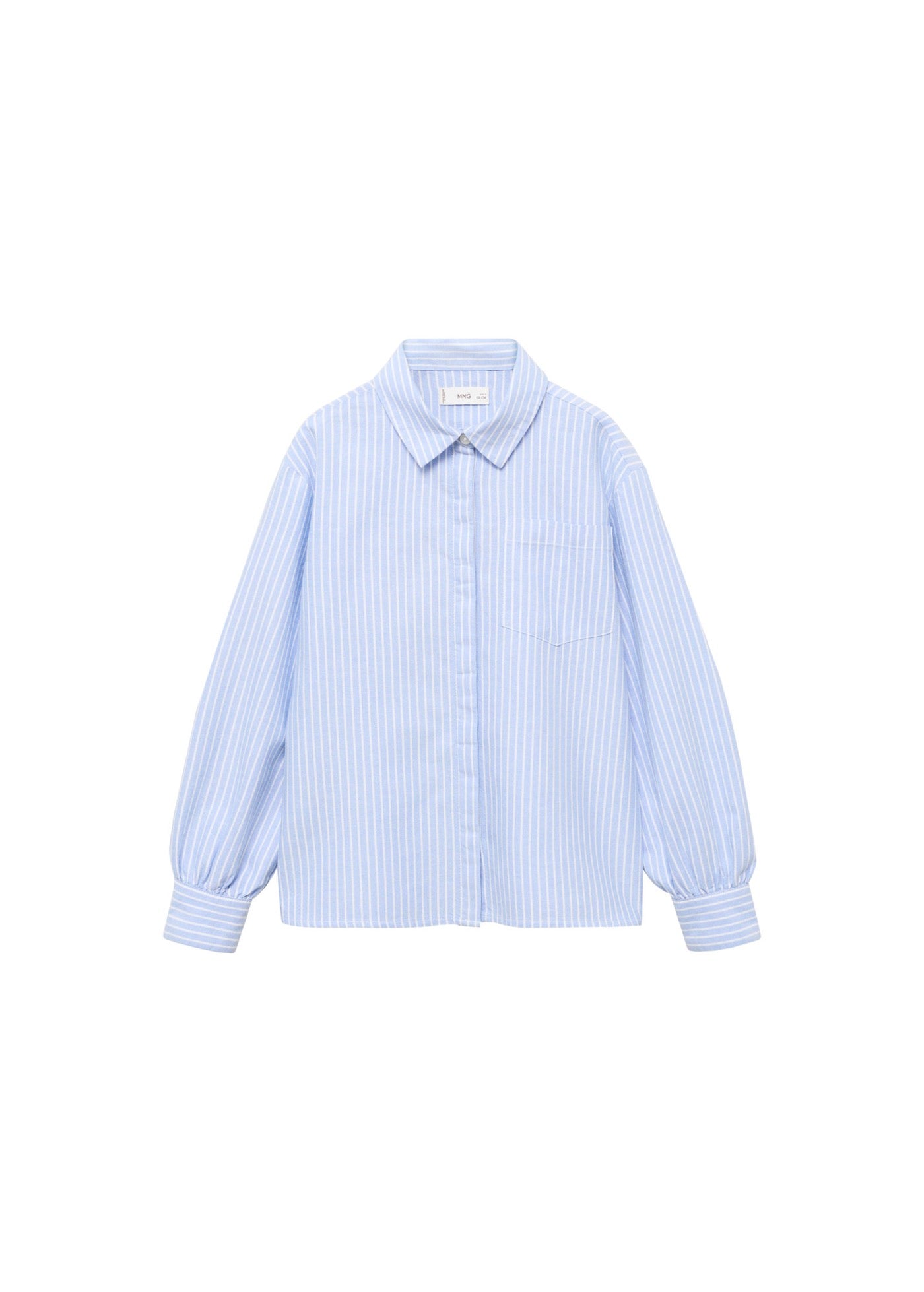Chemise Carla Bleu - Fille