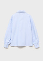Chemise Carla Bleu - Fille