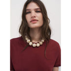 T-shirt in cotone a maniche corte