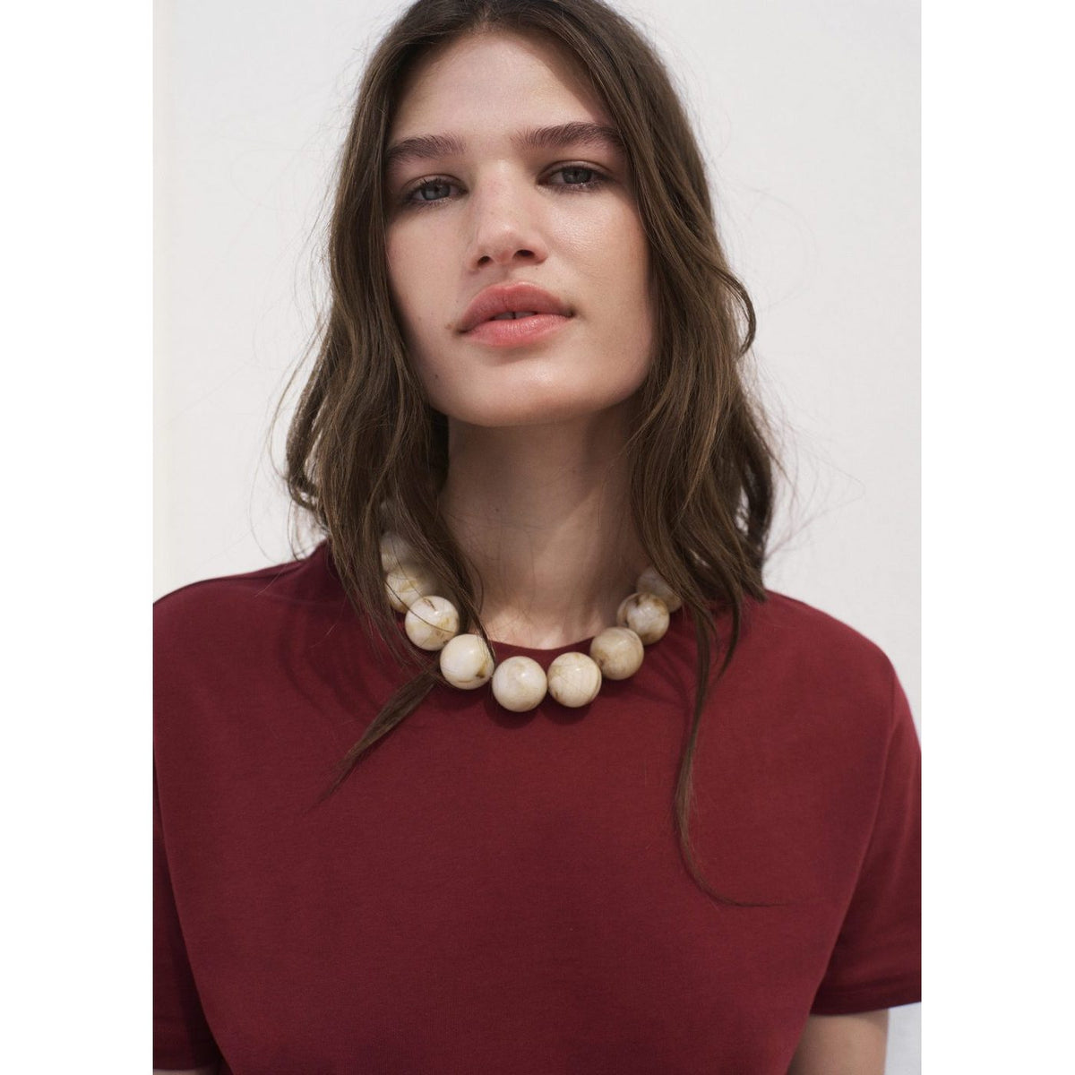 T-shirt in cotone a maniche corte