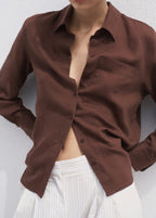 Chemise Lyocell À Poche