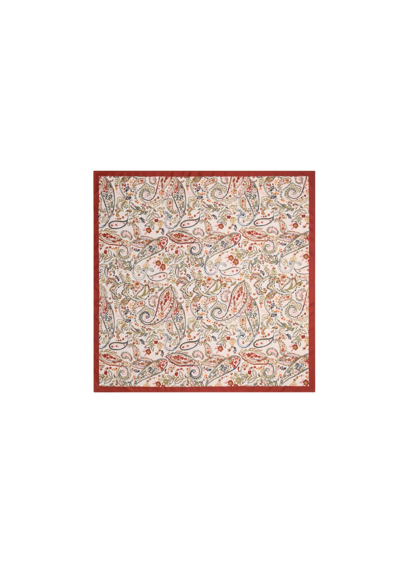 Foulard Satiné Paisley